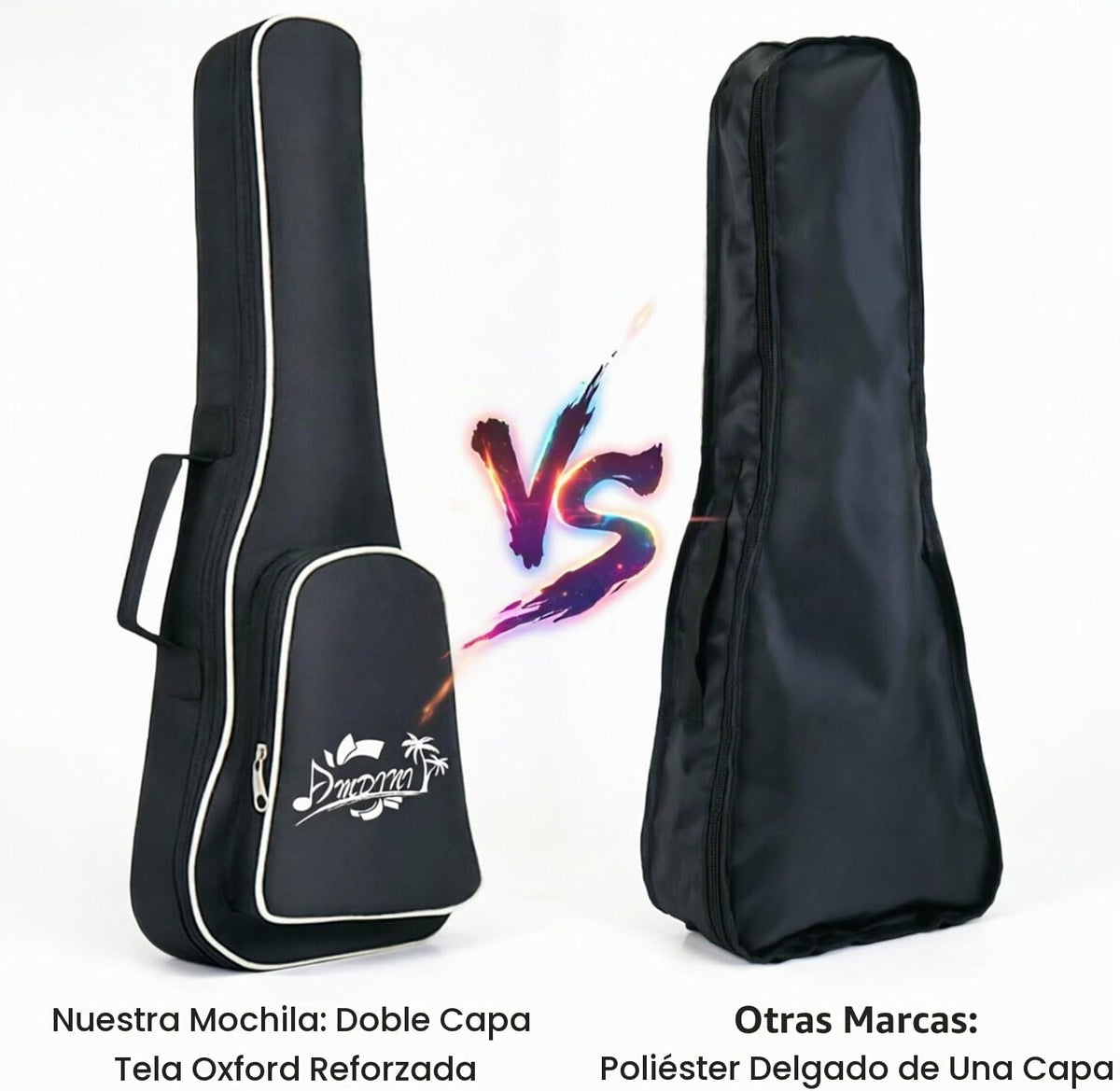 Ukelele soprano para niños, kit de ukelele de madera hawaiana de 21