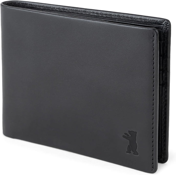 BERLINER BAGS Lincoln - Cartera de piel auténtica de alta calidad p...