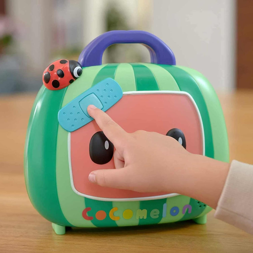 Cocomelon - Set de juego infantil de revisión médica con sonido
