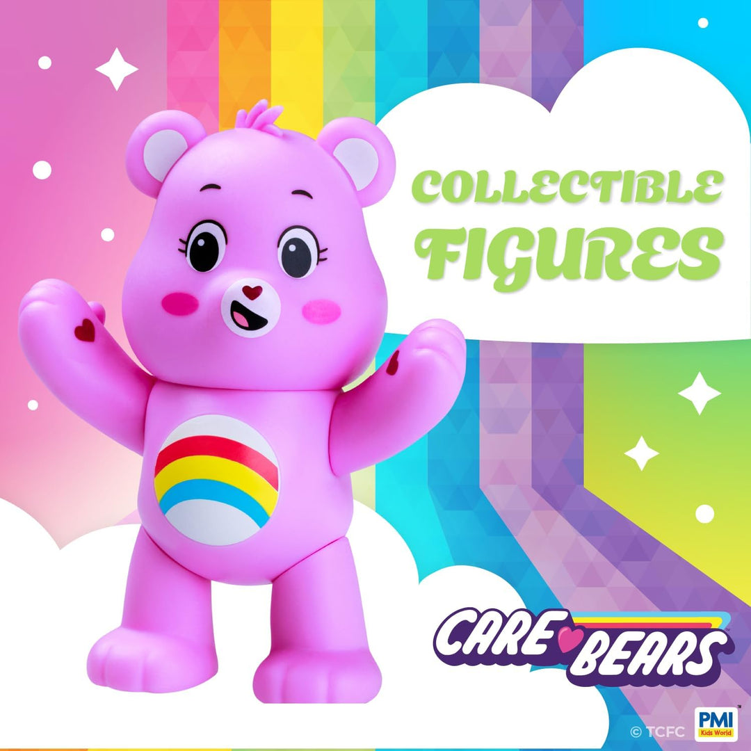 Care Bears - Figuras de acción articuladas, paquete de 2, figuras d...