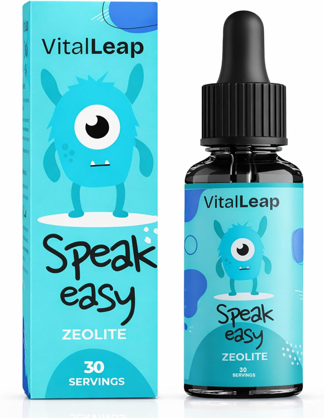 Vitalleap Speak Easy - Gotas de zeolita para niños, fórmula nutrici...