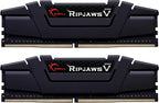 G.SKILL RipjawsV Series DDR4 RAM (XMP) 32GB (2x16GB) Hasta 3600MT/s* CL16-19-19-39 1.35V, Negro