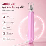 Kit de taladro de uñas profesional, lima de uñas eléctrica con luz...
