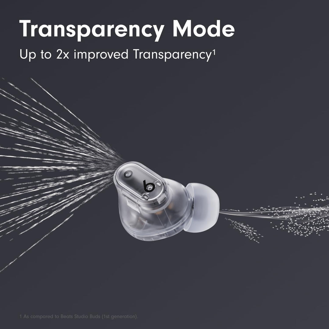 Beats Studio Buds + - Transparente con AppleCare+ (2 años)