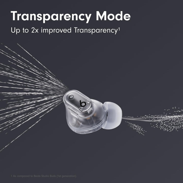 Beats Studio Buds + - Transparente con AppleCare+ (2 años)