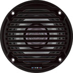 JENSEN MS5006B Bocina de cono doble, resistente al agua, color negro