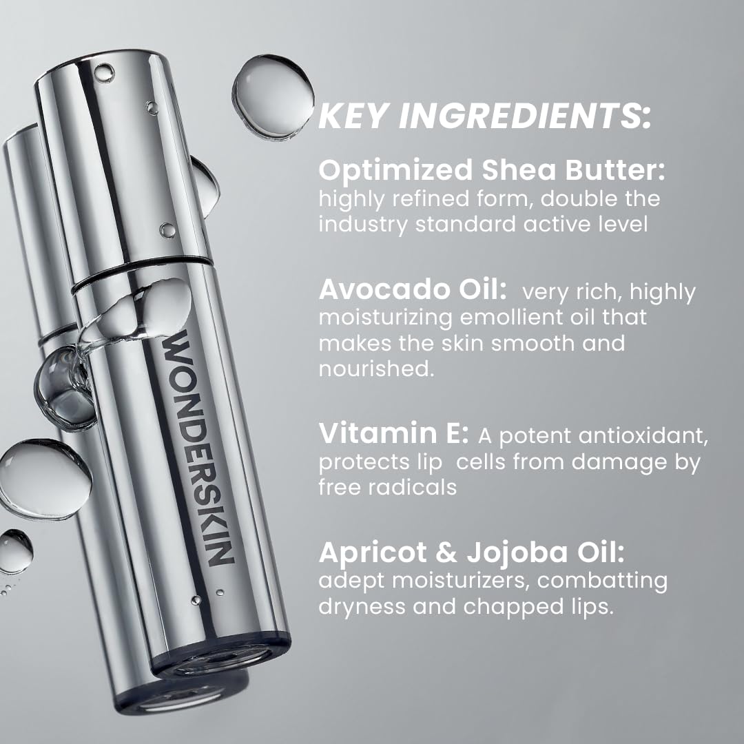 Wonderskin Aceite de labios - Aceite de suero de rehabilitación lab...