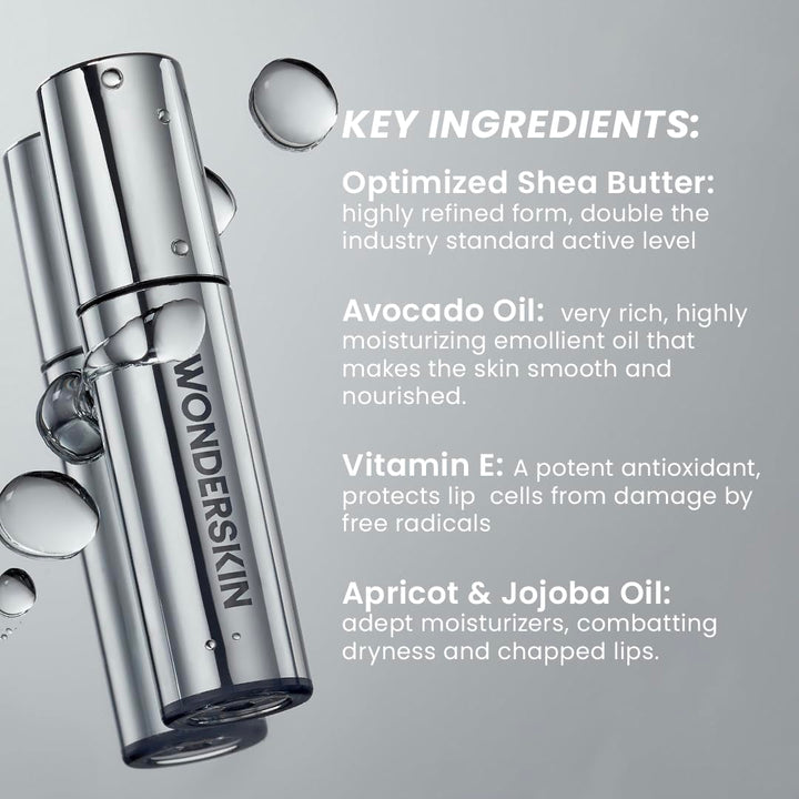 Wonderskin Aceite de labios - Aceite de suero de rehabilitación lab...