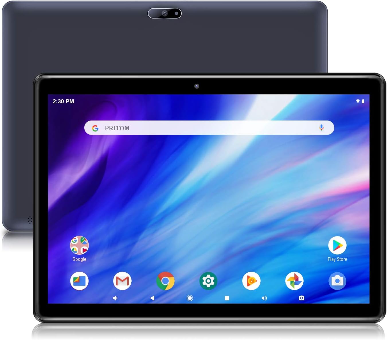 PRITOM Tablet 10 pulgadas, 64GB, Tablet Android 13, pantalla HD IPS...