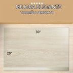 Alfombrilla de escritorio de vidrio templado y almohadilla de escritorio
