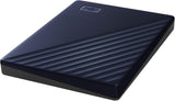 WD My Passport - Disco duro externo portátil de 2 TB para Mac, azul...
