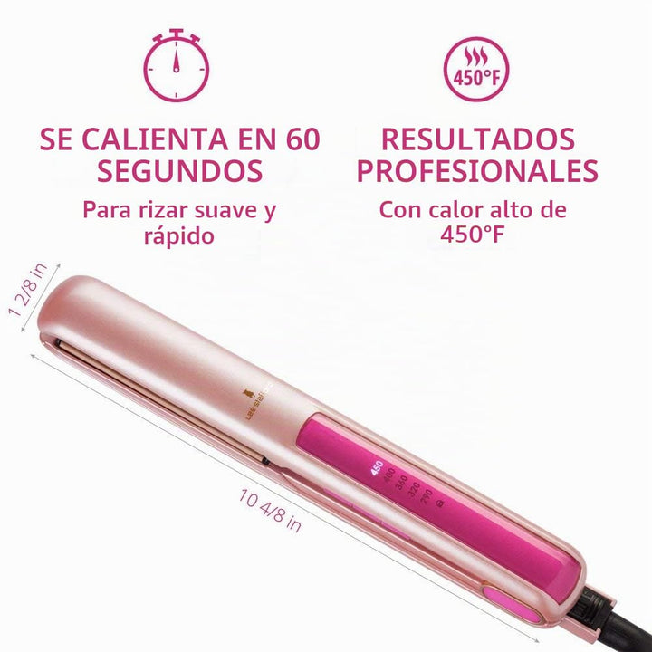 Lee Stafford Plancha profesional para el cabello, plancha plana de...