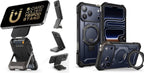 SUPCASE Paquete para iPhone 17 Pro Max UBGrip Case (negro) y cartera magnética