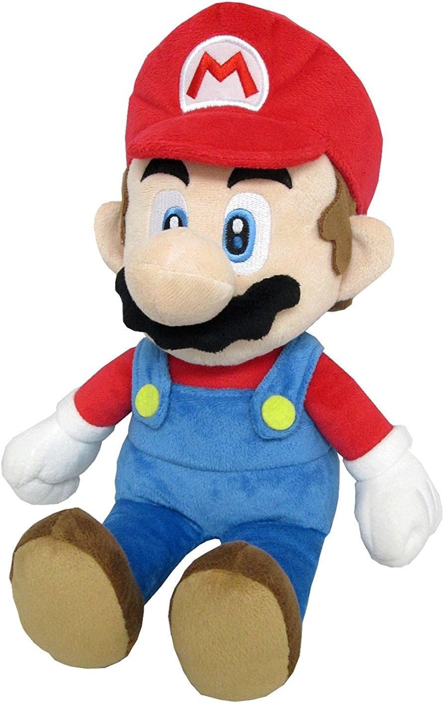 Little Buddy 1583 Super Mario All Star Collection 1583 - Mario - Peluche mediano de peluche, 14 pulgadas, multicolor