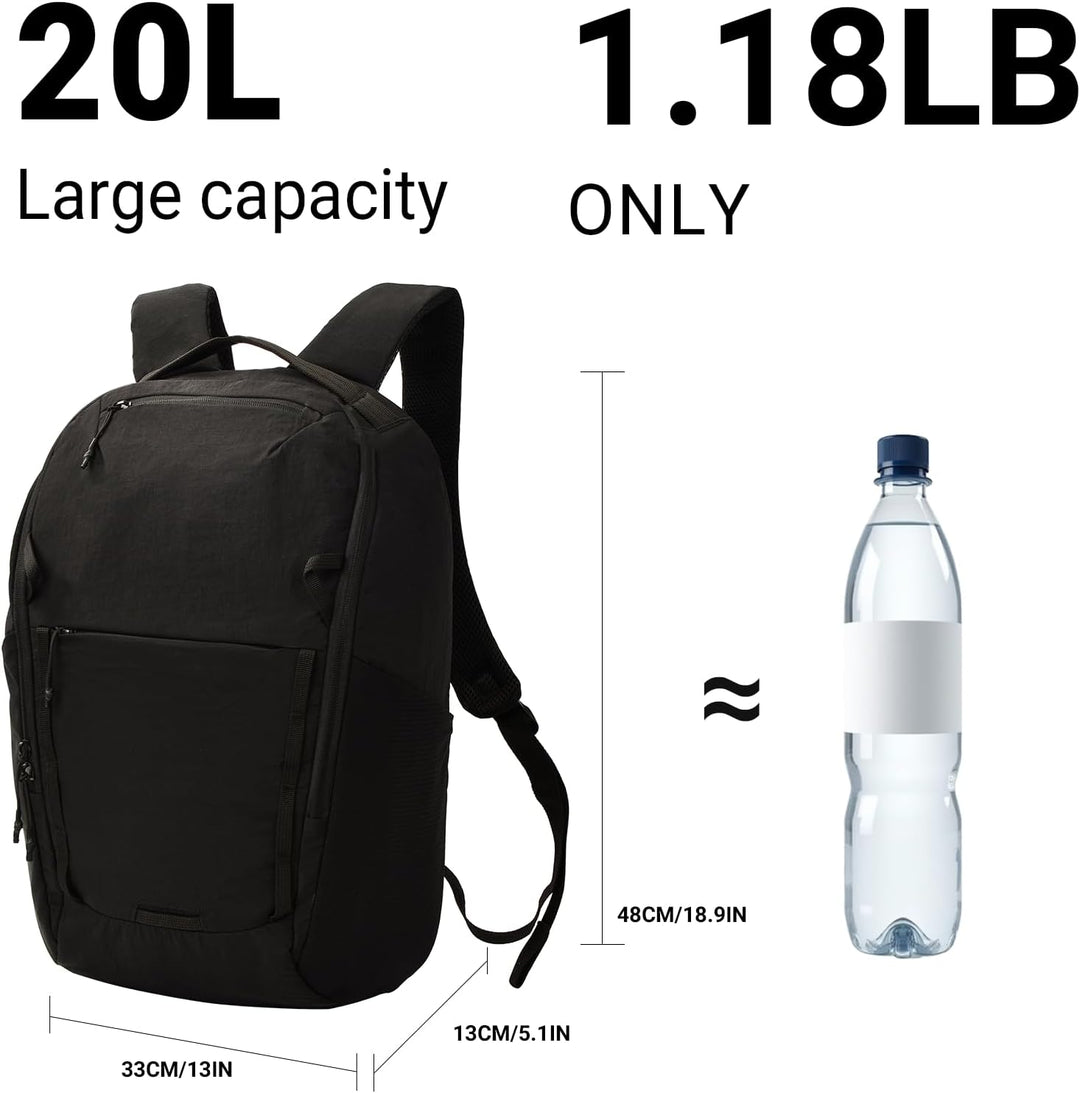 onedayHI Mochila de senderismo ultraligera y ligera de 20 L, pequeñ...