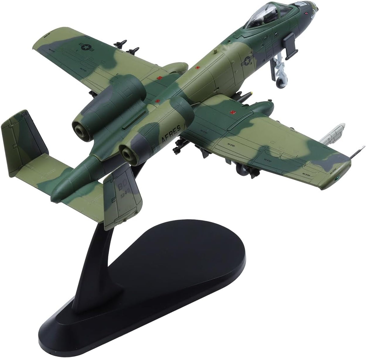 10 Thunderbolt II Warthog Plano fundido troquel Modelo 1:100