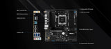 ASRock AMD B850M Pro A WiFi 6E Socket AM5 Ryzen Serie 9000\/8000\/7...