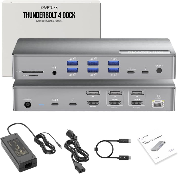 Paquete de estación de acoplamiento Thunderbolt 4 Docks