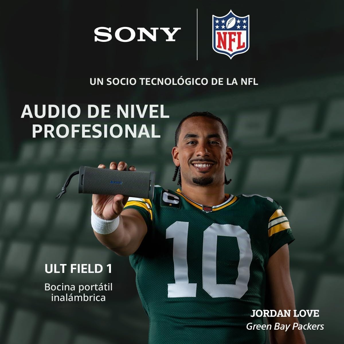 Sony ULT Field 1 Altavoz inalámbrico Bluetooth portátil impermeable, color