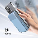 JUOVI Banco de energía magnético, cargador portátil de 10000 mAh, b...