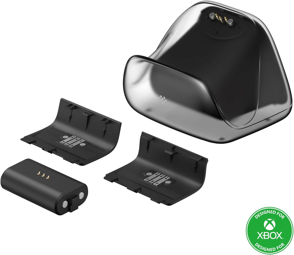 8BitDo carga Dock para Xbox Wireless Controllers, Xbox carga Station con Magnetic Secure carga para Xbox Series X|S y Xbox One Controller - Officially Licensed