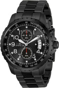 Invicta Specialty - Reloj de cuarzo para hombre, 1.77 pulgadas, acero inoxidable, color negro, dorado y azul (modelo: 13785 y 13787), 13787, Acero inoxidable