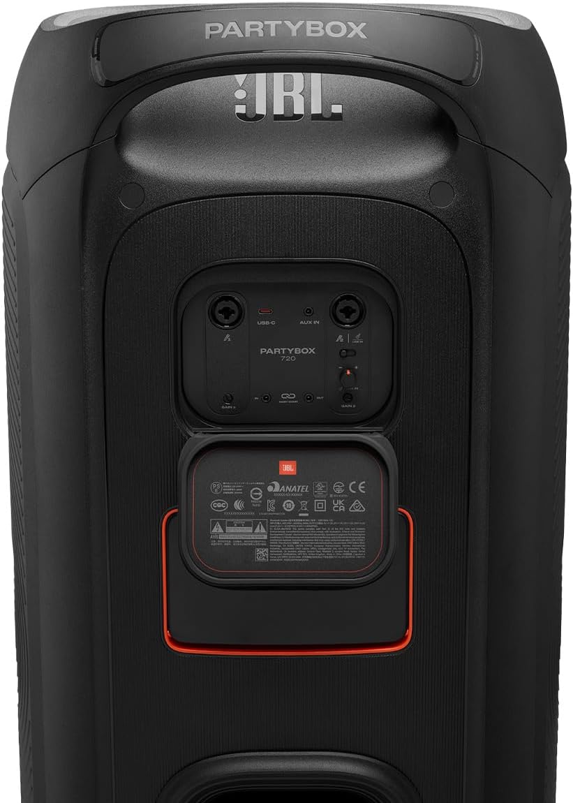 JBL PARTYBOX 720 - Altavoz portátil para karaoke con sistema de mic...