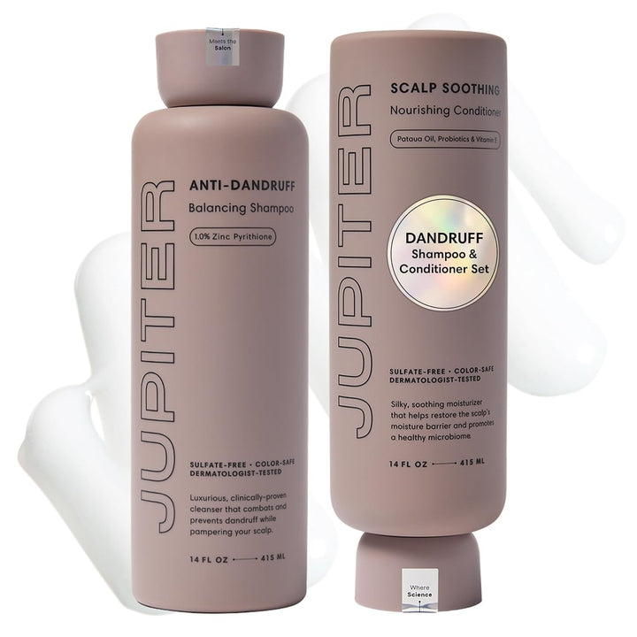 Jupiter Champú y Acondicionador Anticaspa para Hombres y Mujeres pa...