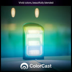 Lámpara Philips Hue Play - Lavadora de pared inteligente, paquete de 2, color negro