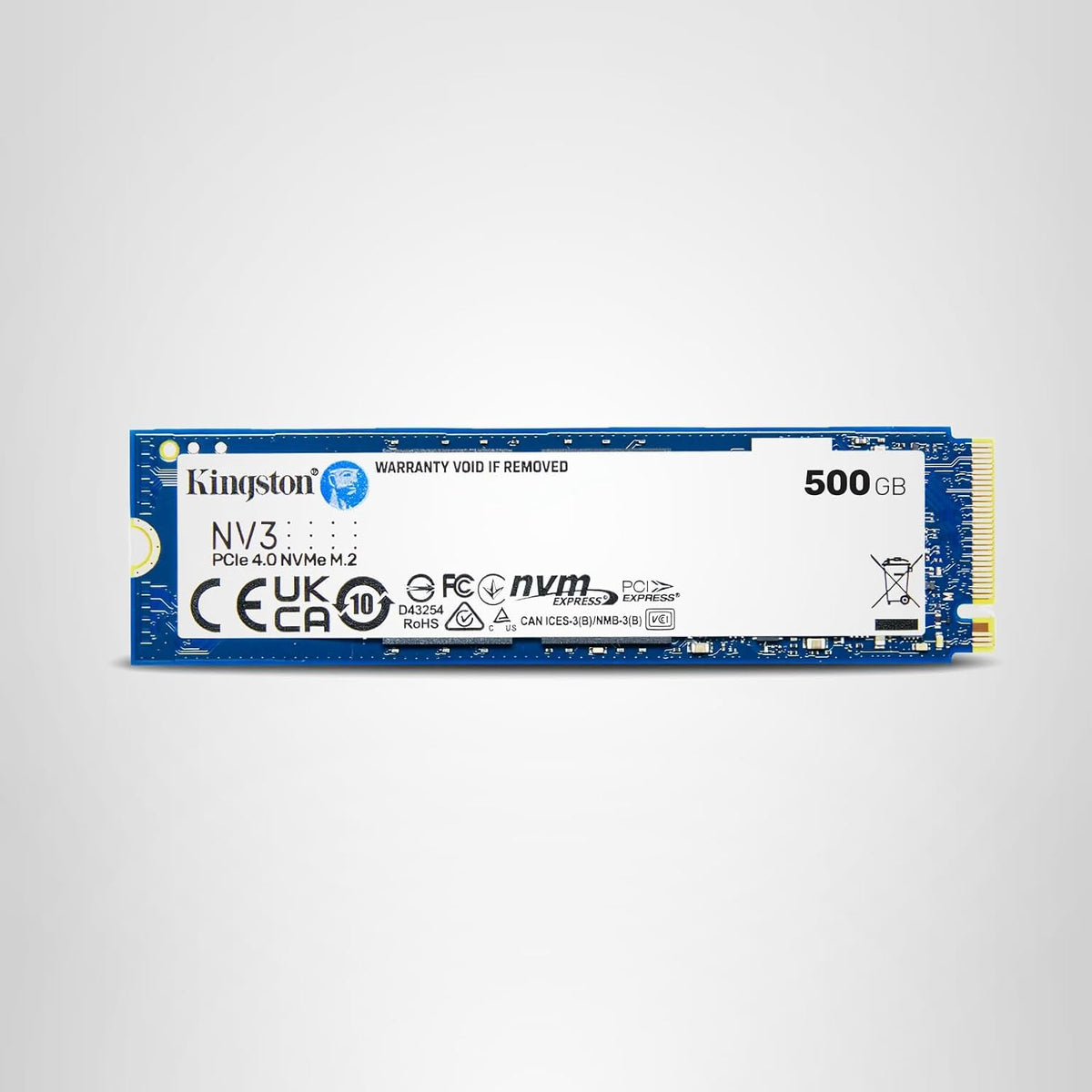 Kingston NV3 500GB M.2 2280 NVMe SSD | PCIe 4.0 generación 4x4 | Ha...