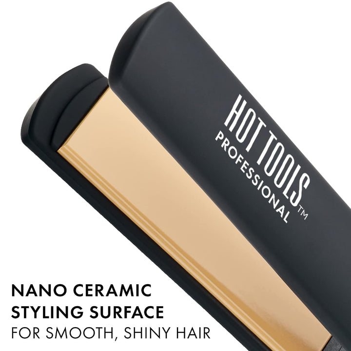 Hot Tools Pro Artist Nano Ceramic 1.25" Plancha plana | Placa a...