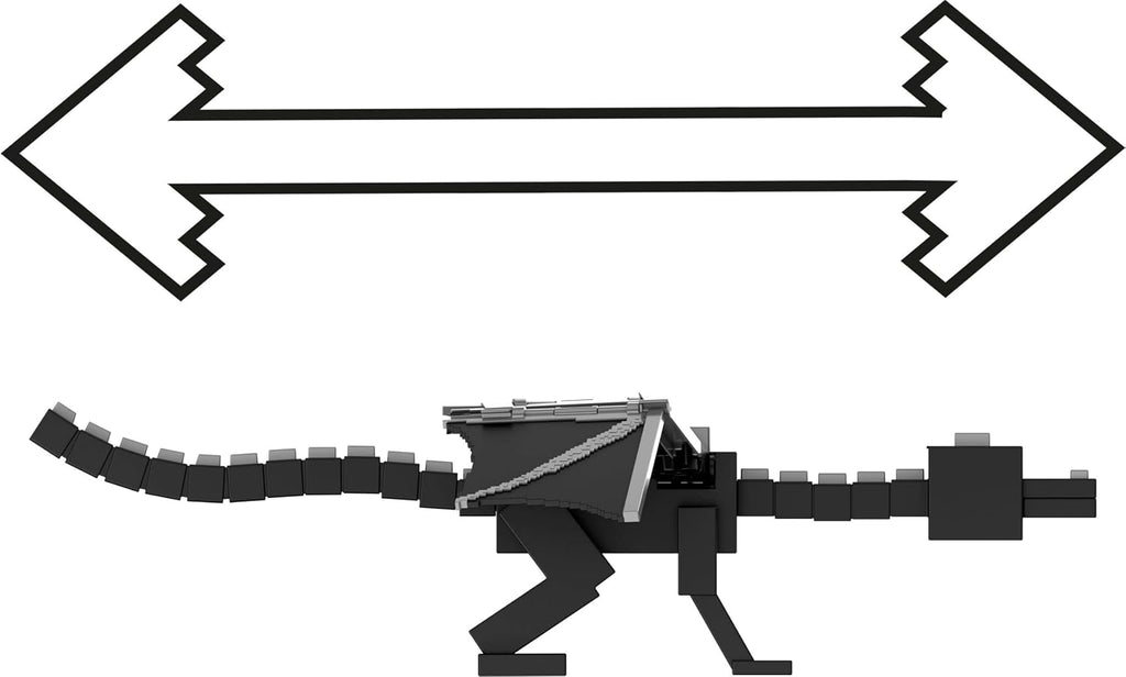 Figura de acción de dragón de Minecraft Dragón Ender de aliento de