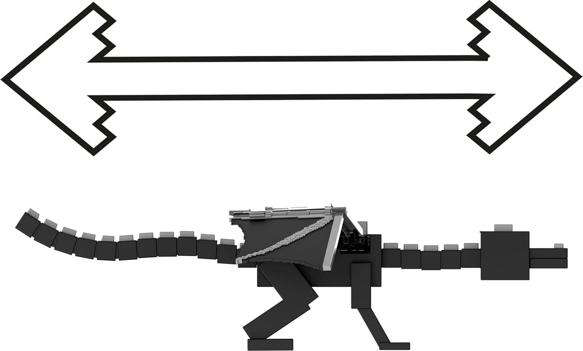 Figura de acción de dragón de Minecraft Dragón Ender de aliento de