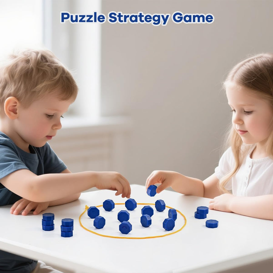 Juego de imán con cuerda juego de ajedrez magnético para