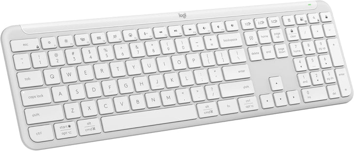 Logitech Signature Slim K950 Teclado inalámbrico, diseño elegante,...