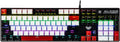 MechLands Aula S500 - Teclado mecánico con cable para juegos, Negro&rojo