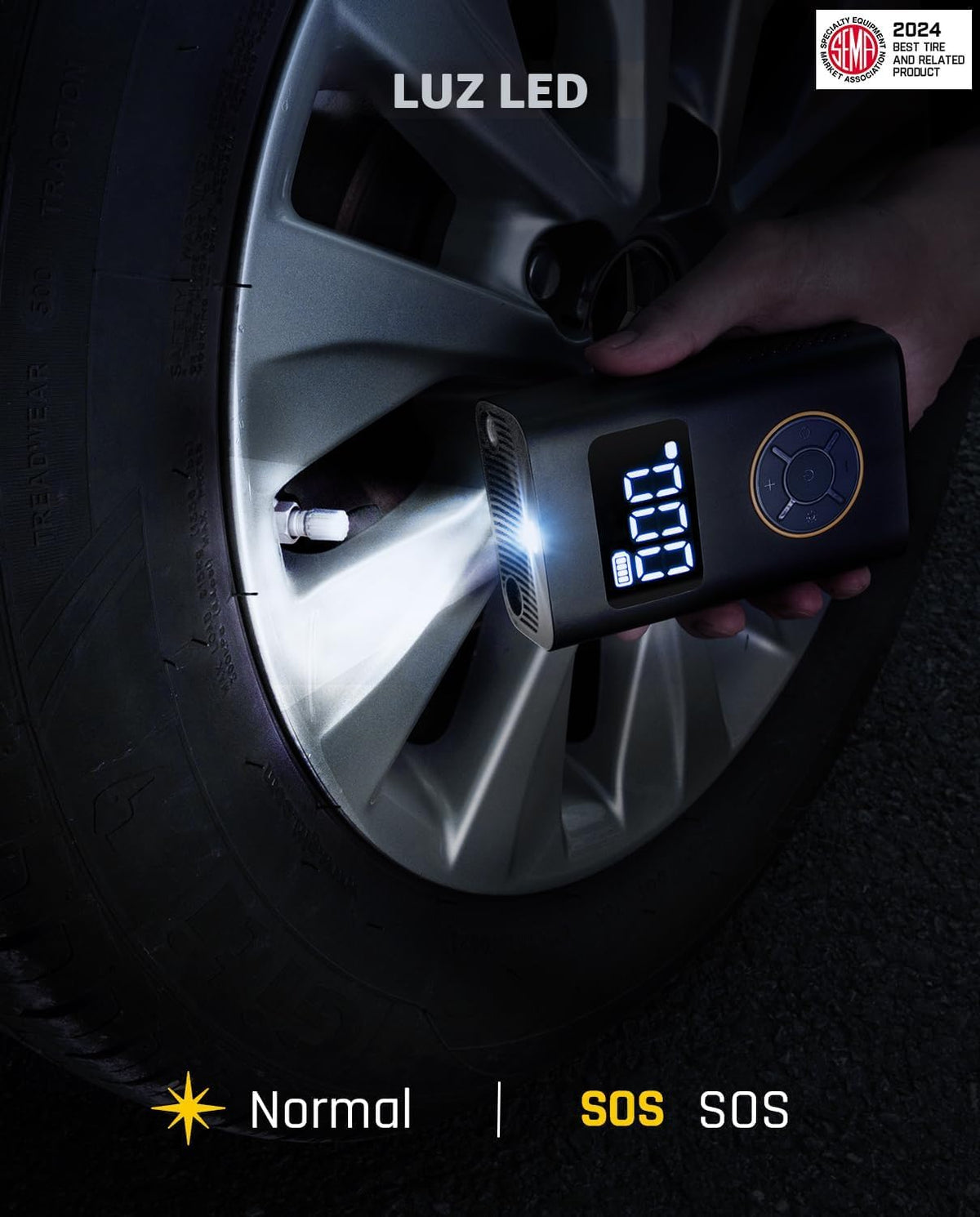 Fanttik X9 Pro - Inflador de neumáticos portátil para coche compact...