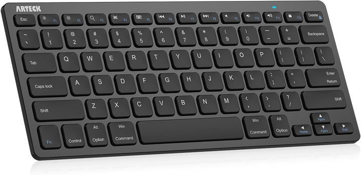 Arteck - Teclado Bluetooth ultradelgado compatible con iPad de 10.2...