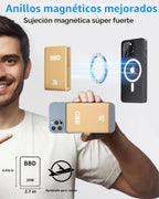 BBD Cargador portátil magnético de 12000 mAh para iPhone