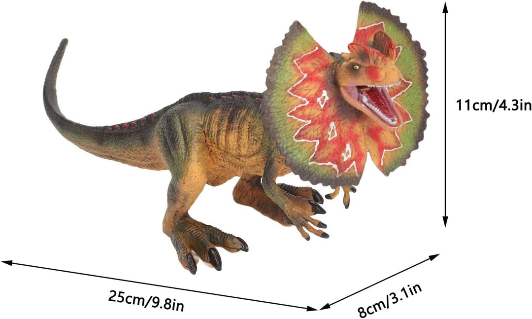 Aqur2020 Modelo de dilofosaurio figura de dinosaurio