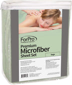 ForPro Professional Collection Juego de sábanas de 3 piezas