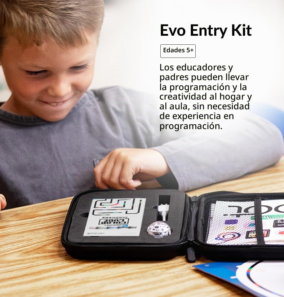 Ozobot - Kit de robot de codificación Evo | Edades 5-11 | Codificación STEM para niños y profesores