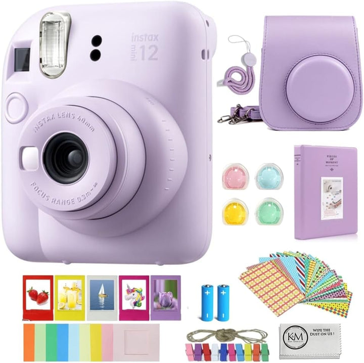 FUJIFILM INSTAX Mini 12 - Cámara de película instantánea | Lila púr...
