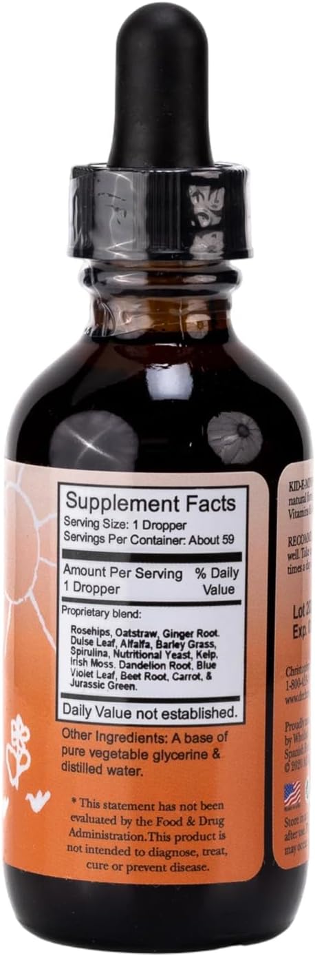 Dr. Christopher Kid-e-Mins Vitamin's and Minerals Líquido de 2 oz
