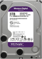 Western Digital 3TB WD Purple para vigilancia Disco duro interno