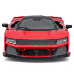 Bburago – Ferrari F80 a escala 1:18, modelo fundido a presión en el legendario rojo Ferrari, réplica detallada con puertas y baúl que se pueden abrir, licencia oficial de Ferrari, edad recomendada 3+