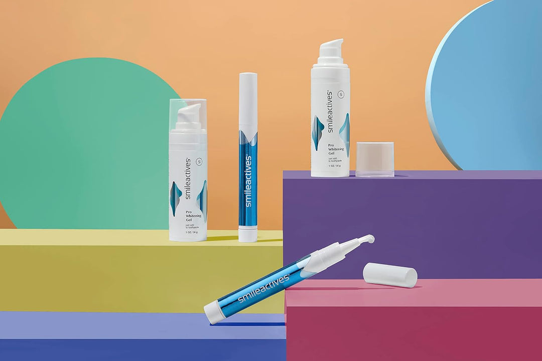 Smileactives Kit de blanqueamiento dental, tratamiento completo de...