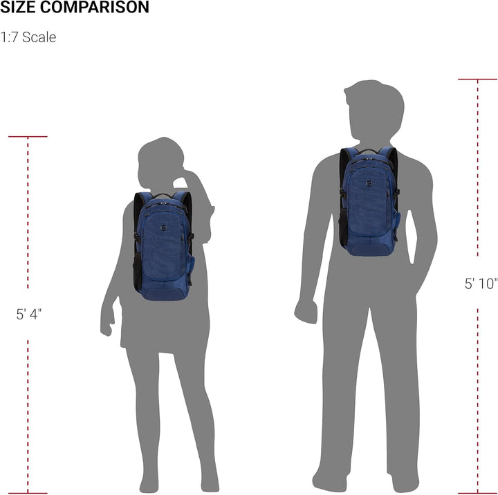 SwissGear 3598 - Mochila estrecha de día, azul marino, (Navy Ballis...
