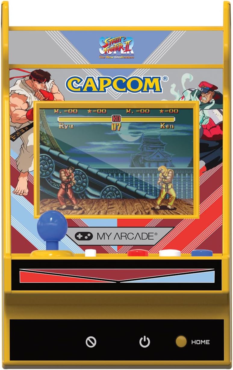 My Arcade Super Street Fighter II Nano Player Pro: 2 Games in 1, 4....