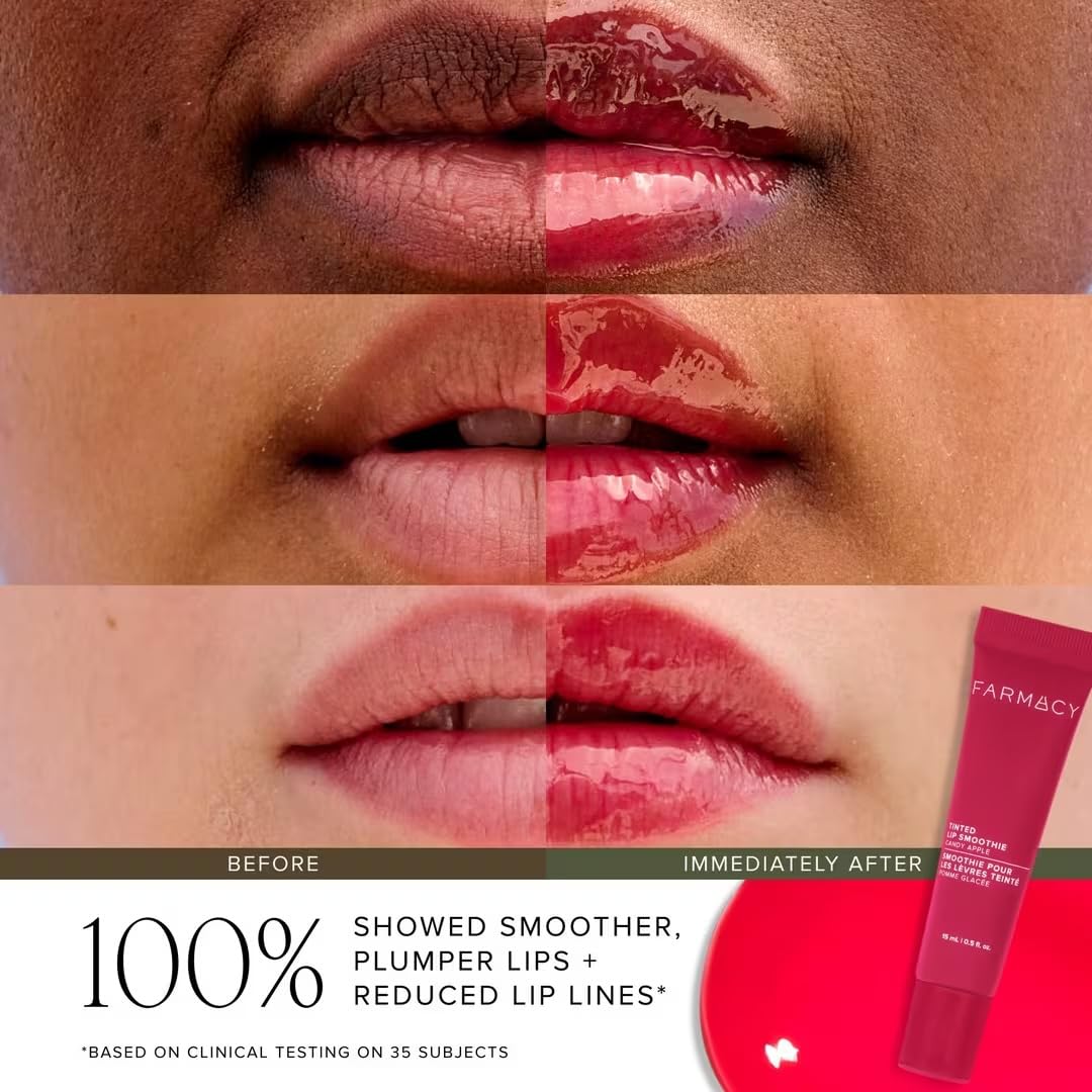 Farmacy Apple A Day - Kit de bálsamo labial \u2013 Tratamiento de p...